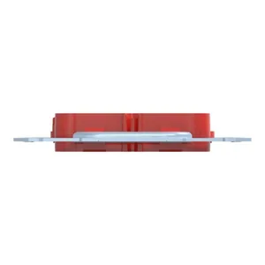 Keskiölevy ELKO RS16 - KESKIÖLEVY ELKO RS16 RUNKO 2XRJ45 SUOR KEYSTONE RED