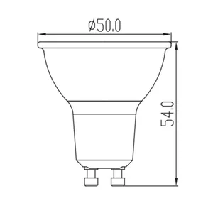 Kohdelamppu Sylvania RefLED Superia Retro ES50 - KOHDELAMP REFLED SUPERIA RETRO ES50 36° GU10 930 345LM DIM