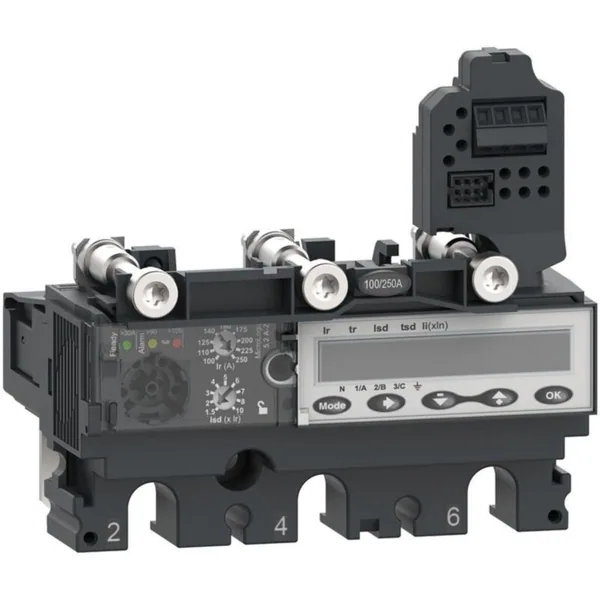 Kompaktikatkaisijan suojarele Schneider Electric ComPactT MicroLogic 4P 2.2AZ 40A NSX100