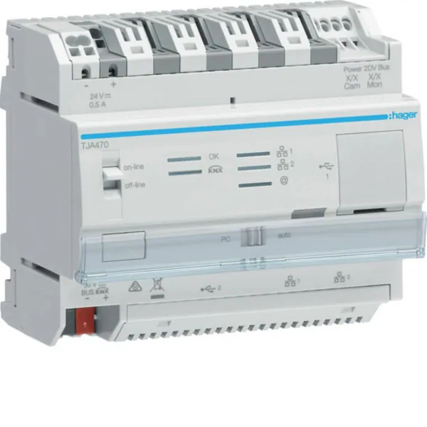 Liitäntäportti KNX Hager TJA470 domovea pro/easy/IoT