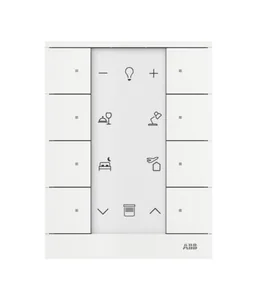 Painike ABB-free@home - PAINIKE ABB FREEHOME 8-OS MVAL