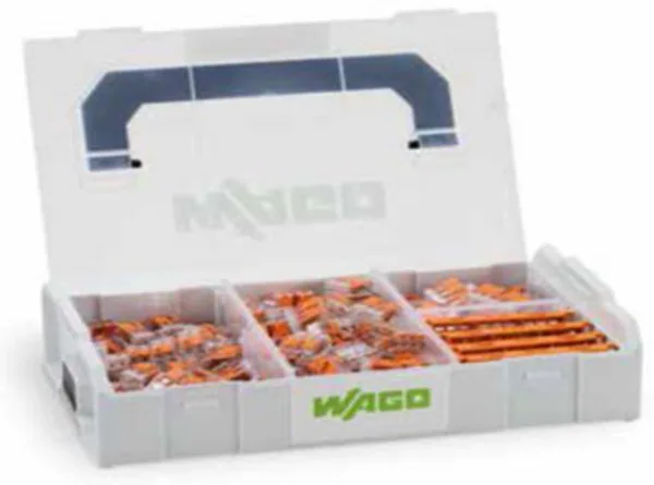 Rasialiitinlajitelma Wago Mini L-BOXX 221 (4/6mm²)