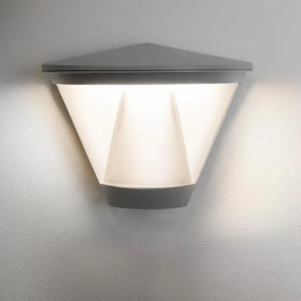 Seinävalaisin ulko Hide-a-lite Pave Wall IP65 1940LM 18W 830/840 GR