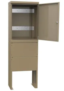 Telejakokaappi Naficon - TELEJAKOKAAPPI NAFICON K1/1200+19" RK-ULKOK. RAL7037