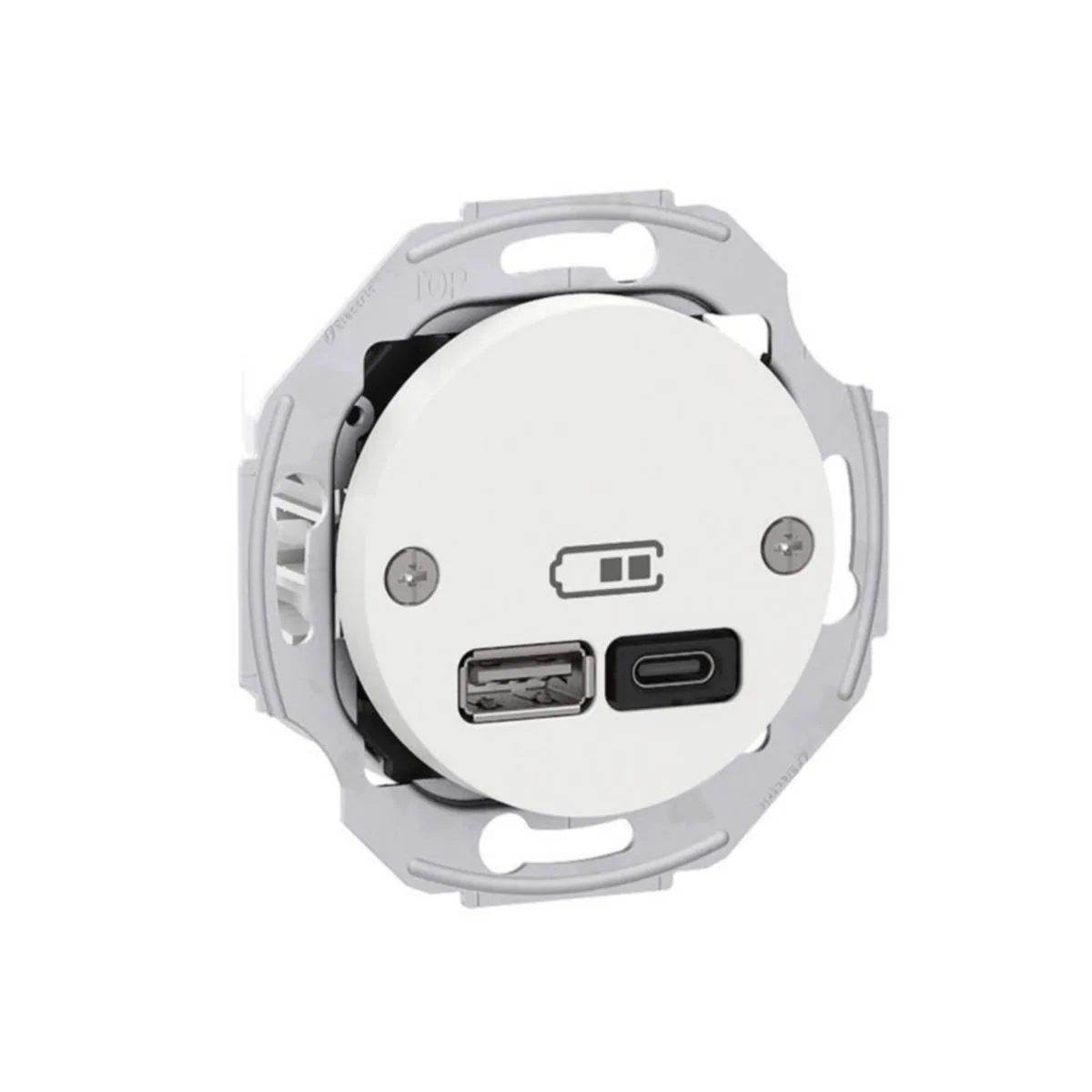 Telerasia Schneider Electric Renova - TELERASIA RENOVA USB-LATAUS PR. A+C 45W VAL