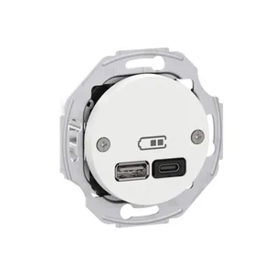 Telerasia Schneider Electric Renova - TELERASIA RENOVA USB-LATAUS PR. A+C 45W VAL