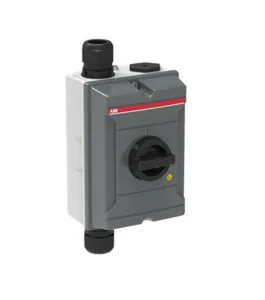 Turvakytkin vipu EMC ABB 3-napainen - TURVAKYTKIN VIPU EMC ABB ATEX EMC 3-NAP. 11KW 415VAC