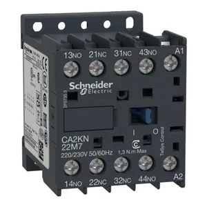Apukontaktori Schneider Electric TeSys CA_KN... K, D SK-sarja - APUKONTAKTORI TESYS APUKONTAKTORI 48VAC 2SU+2AV