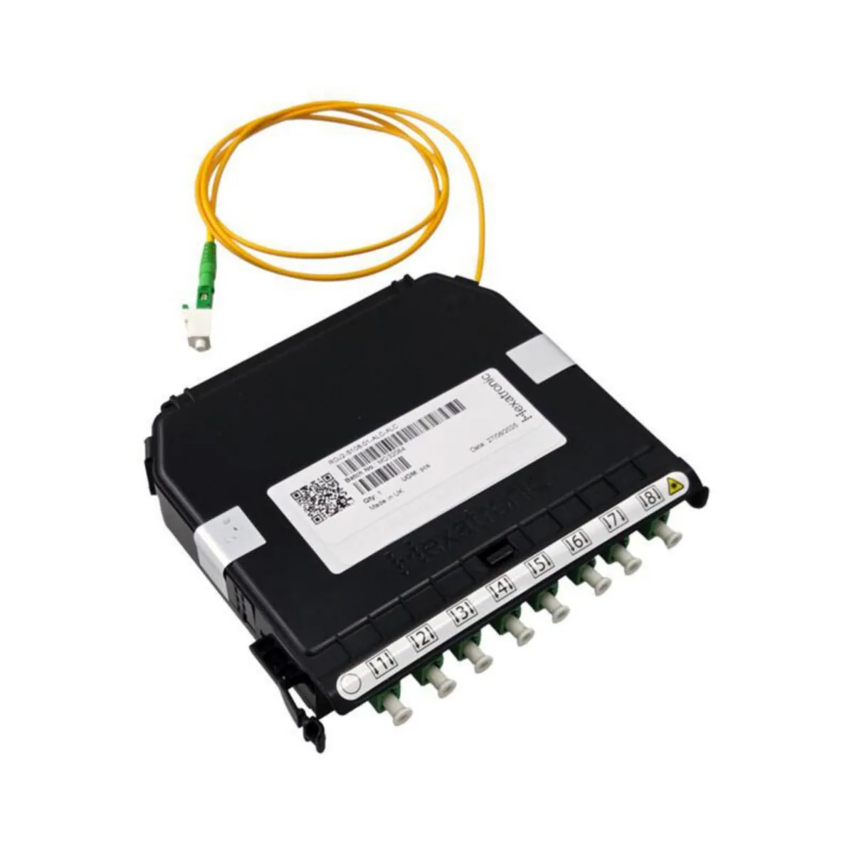 Haaroitin Hexatronic - HAAROITIN HEXATRONIC SPLITTER 19" 1U FIXED SCA 1:64