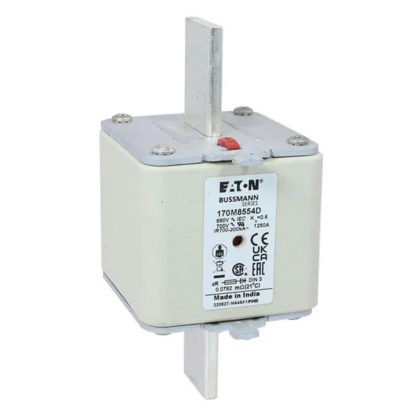 Kahvasulake Bussmann erikoisnopea kahva 3 170M8554D 690V 1250A