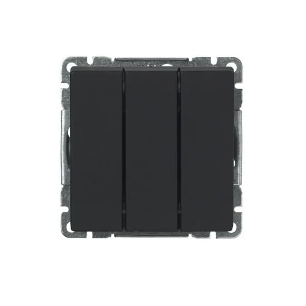 Kytkin ABB Impressivo uppoasennus 1+1+1, IP21 1+1+1/16AX/250V/IP21UKJ 0X MUS