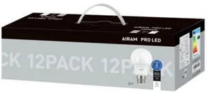 LED-lamppu Airam Pro Led E27 - LED-LAMPPU AIRAM MÄYRÄKOIRA A60 830 806lm E27 OP 12BX