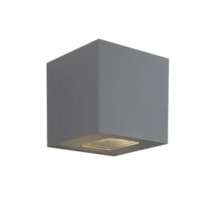 Seinävalaisin ulko Hide-a-lite Cube XL II - SEINÄVALAISIN ULKO CUBE CUBE XL II HARMAA 3000K