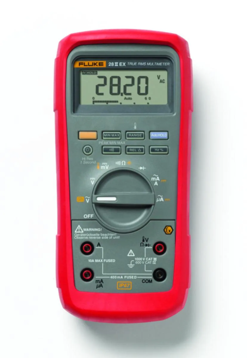 Yleismittari Fluke 28 IIEX - YLEISMITTARI DIGITAALINEN DMMS FLUKE-28 IIEX TRUE-RMS