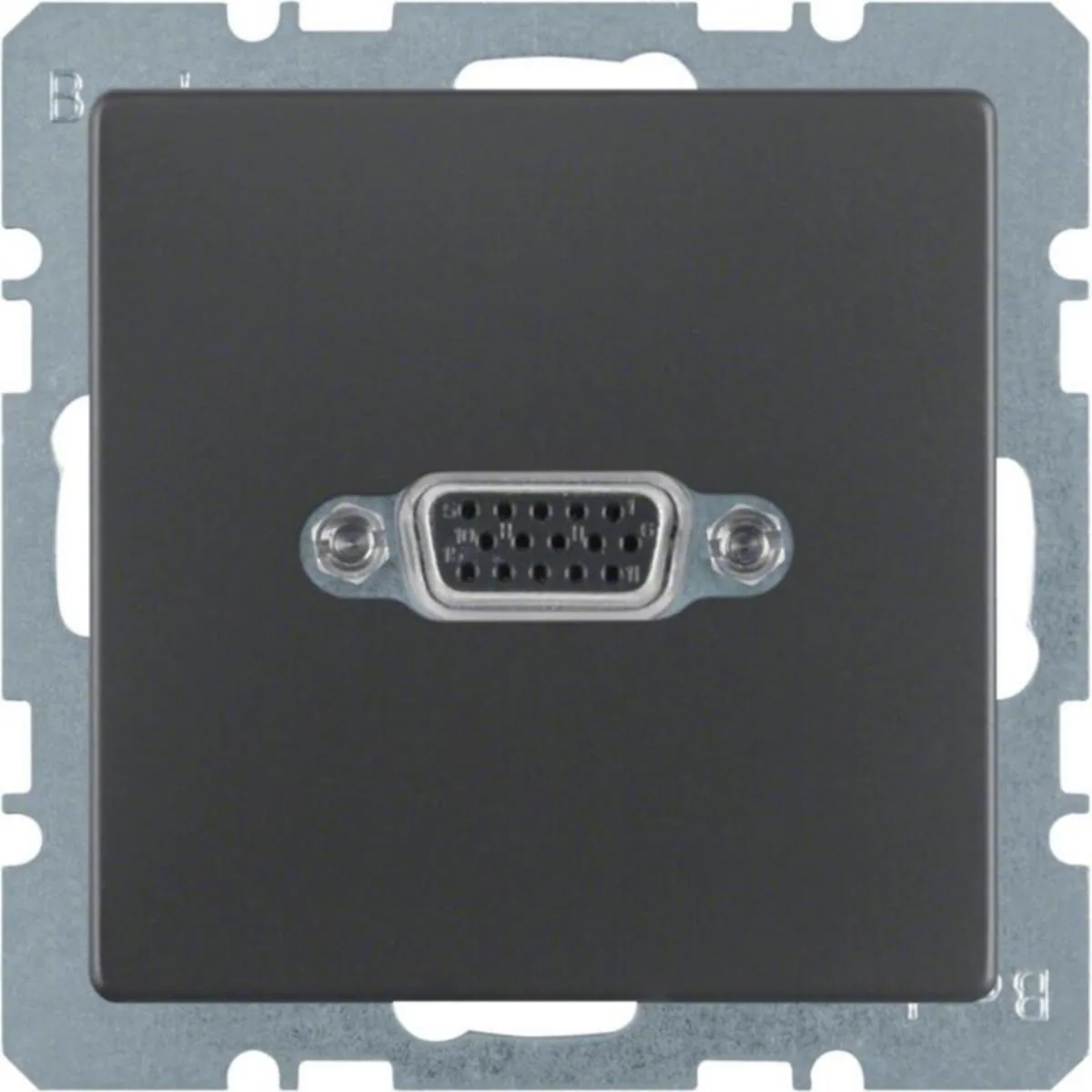 AV-rasia Hager Q.1 VGA 15P D UK ANT – antrasiitti