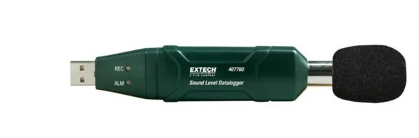 Desibelidataloggeri 407760 Extech