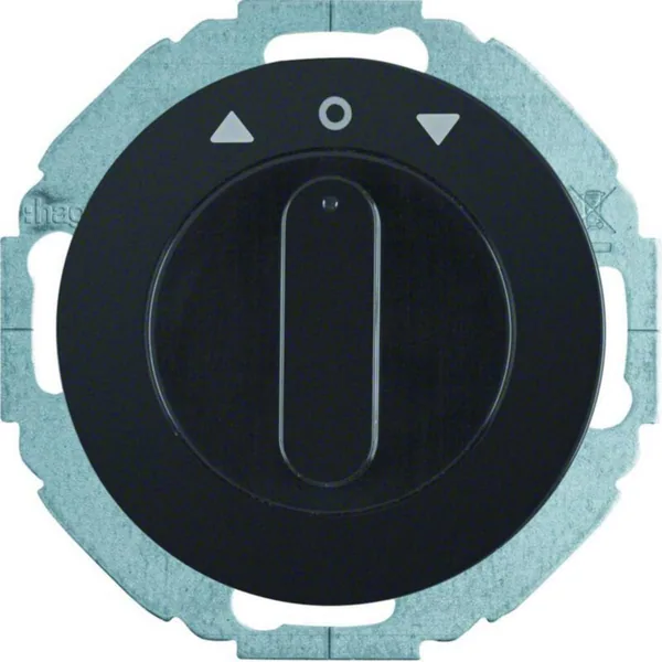 Kytkin Hager R.classic 1P/10A/250V UKR black