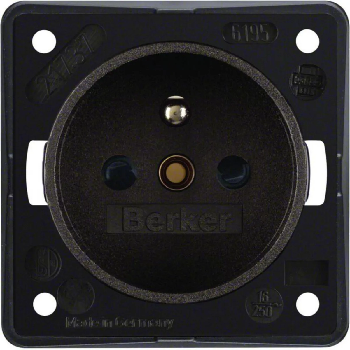 Pistorasia Hager Integro Flow 1FR/16A/250V UKR RUS – ruskea