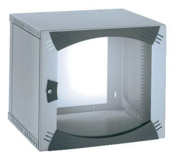 Seinäkaappi Schneider Electric Actassi 500mm 15U LASIOVI