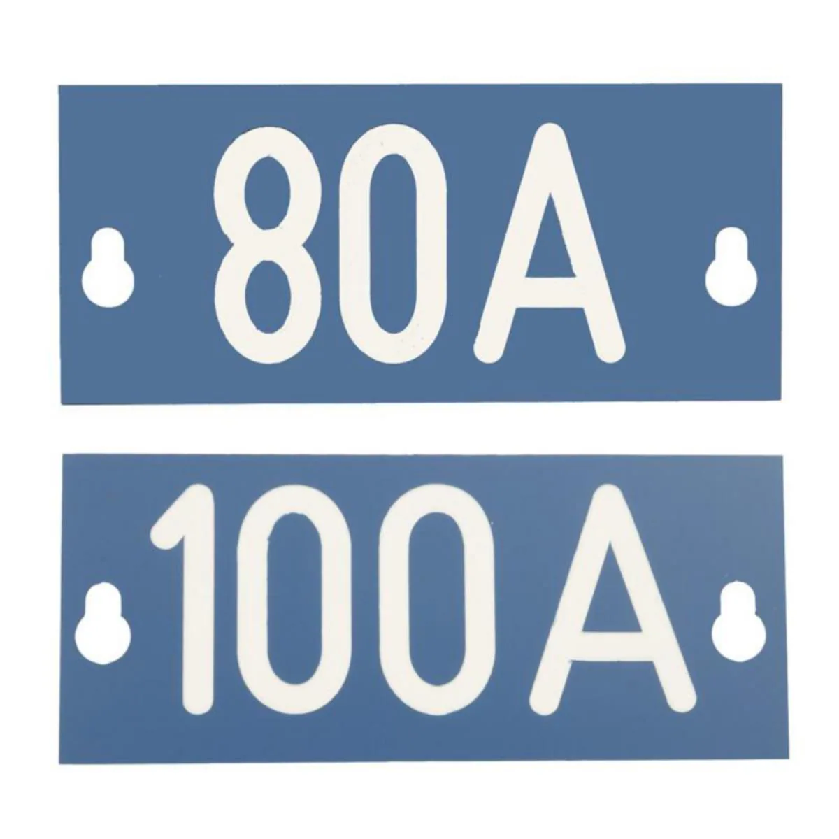 Sulakekoon merkintäkilpi Ensto UN - MERKINTÄKILPI ENSTO UN PEM495 SULAKEKOON NRO 80/100A
