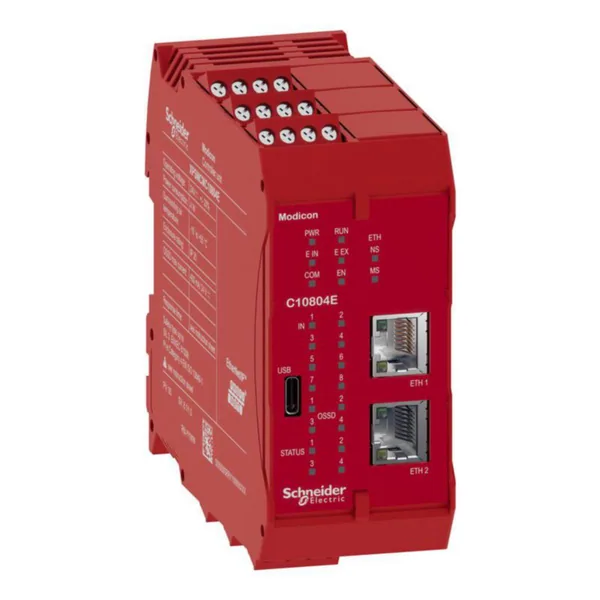 Turvarele Schneider Electric Modicon CPU 8I+4O, SISÄÄNRAK. VERKKO