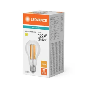 Vakiolamppu Ledvance Value Classic - VAKIOLAMPPU VALUE CLASSIC CLA 17W/827 2452LM E27 CL