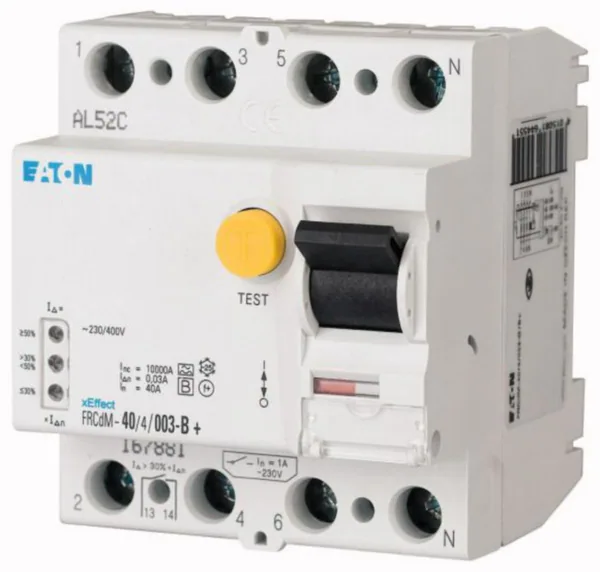 Vikavirtasuojakytkin Eaton Xpole FRCDM FRCDM-25/4/03-S/B
