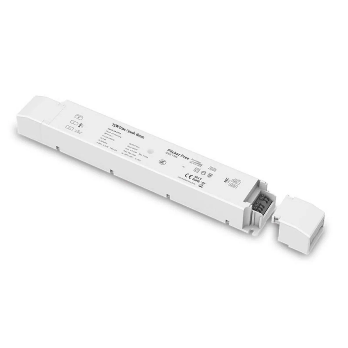 Elektroninen liitäntälaite FTLight - ELEKTRONINEN LIITÄNTÄL FTLIGHT 12V 75W IP20 TRIAC/PUSHDIM