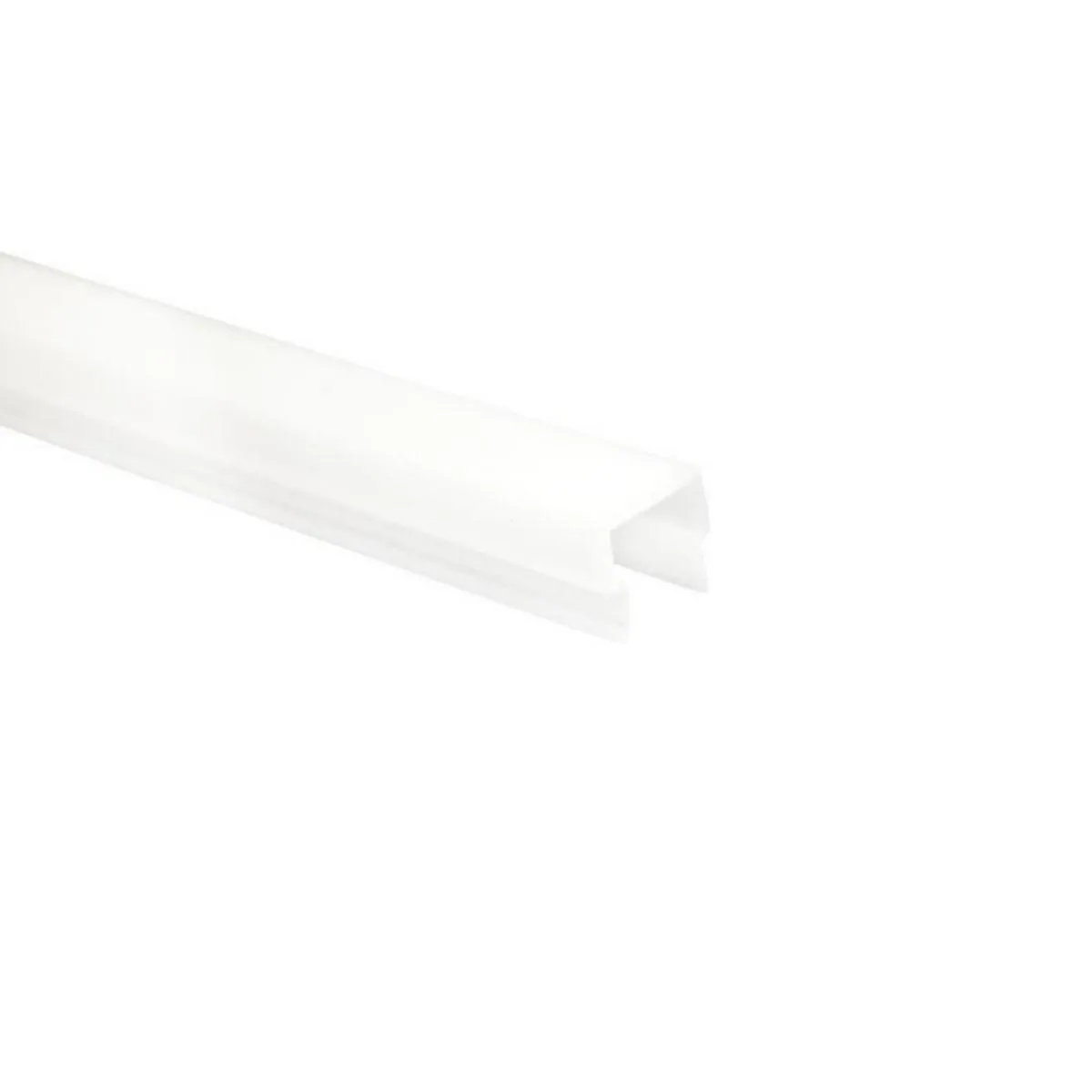 LED-alumiiniprofiili Hide-a-lite kupu 15mm korkea - KUPU HIDE A LITE KUPU HUURRETTU KORKEA 15MM 2M
