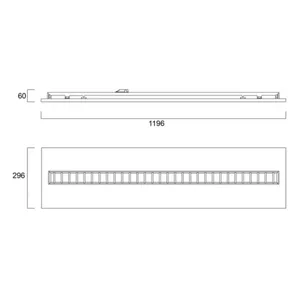 Moduulivalaisin Sylvania Rana LED - MODUULIVALAISIN RANA LED 0052427 1200 27W 4K DALI VA
