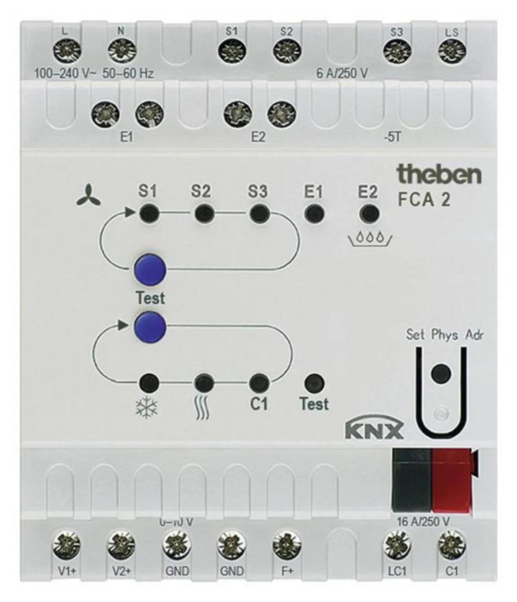Ohjausyksikkö KNX Theben FCA 2 KNX - OHJAUSYKSIKKÖ THEBEN FCA 2 KNX