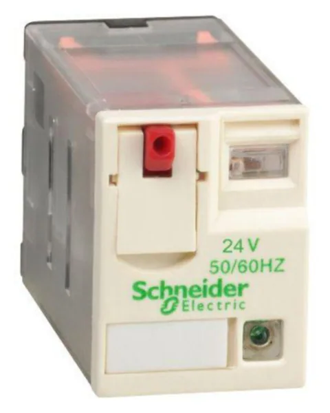 Pistokantarele Schneider Electric Zelio 24VAC 2C/O 12A LED