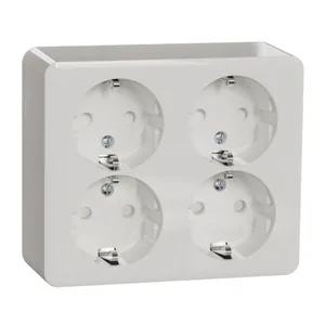 Pistorasia Schneider Electric Exxact 4-osainen IP21 - PISTORASIA EXXACT 4S/16A/IP21 PPJ 2X VAL