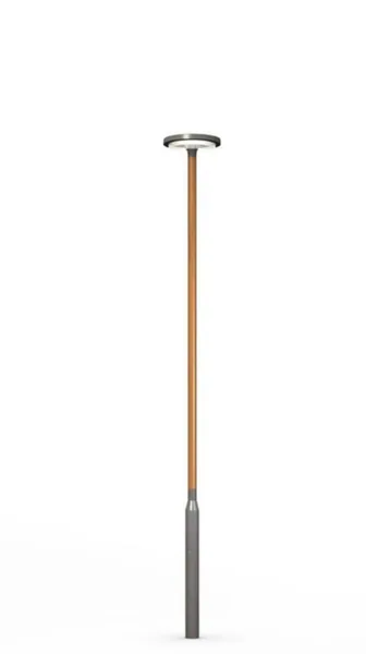 Puupylväs Ensto Saga 6W AKZO 900 GREY/CINNAMON