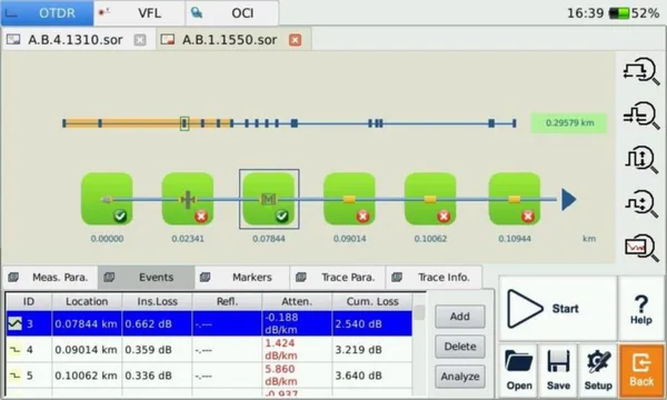 Työkalu-kuitu ShinewayTech LA-FIBER LINK IMAGE-OPTIO MTP-200:LLE