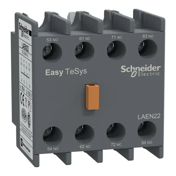 Apukosketin Schneider Electric Easy TeSys LAEN22, 2NO+2NC, LC1E/CAE