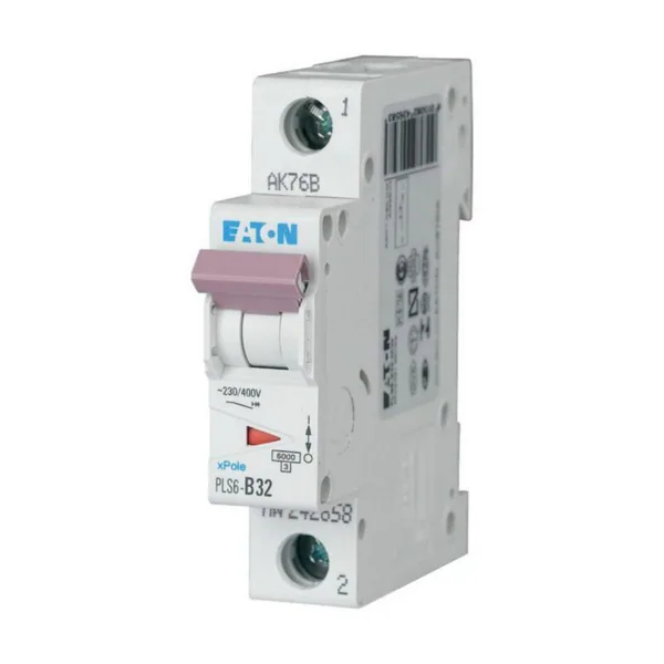 Johdonsuojakatkaisija Eaton Xpole PLS6-C32-MW