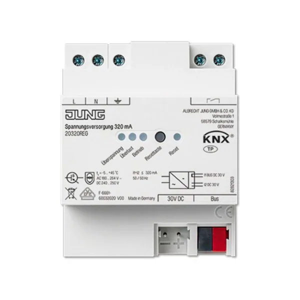 Virtalähde Ensto Jung KNX 320MA