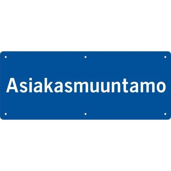 Merkintäkilpi Hammarprodukter MERKINTÄTARVIKE HAMMAR KILPI ASIAKASMUUNTAMO
