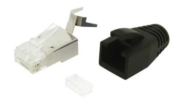 Liitin-CAT6a Gigamedia LIITIN CAT6A MURTOSUOJA RJ45 STP UROS 10KPL