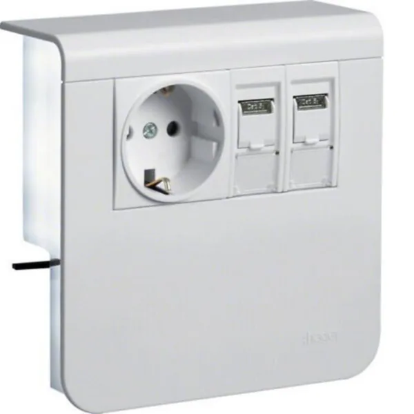 Listapistorasia Hager Tehalit.SL SL20080 PR+2XRJ45 CAT6A LVA