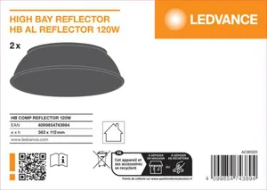 Mekaaninen lisätarvike Ledvance High Bay Value - MEKAANINEN LISÄT HIGH BAY VALU HB COMP REFLECTOR 120W 2KPL