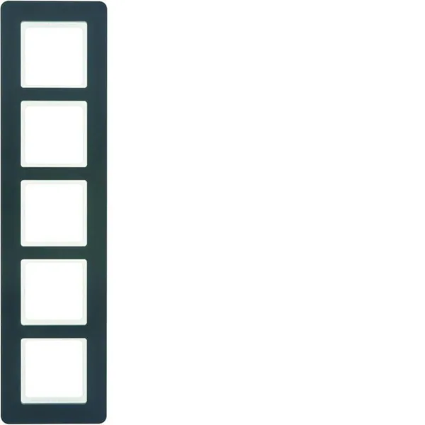 Peitelevy Hager Q.7 5-f. anthracite