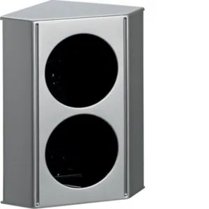 Pintakotelo Hager TWIN/TWIN-Box - PINTAKOTELO HAGER 194894 2OS. KROMI MAAL.