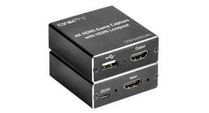 Videonkaappauslaite KanexPro CON-GAMECAPL - AV-LAITE KANEXPRO HDMI4K USB2.0 KUVANKAAPPAUS
