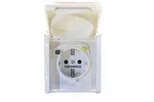 Vikavirtapistorasia Norwesco NRCD 14 - VIKAVIRTAPISTORASIA NRCD 14 1S/16A/30MA/250V/IP44 UPJ VAL