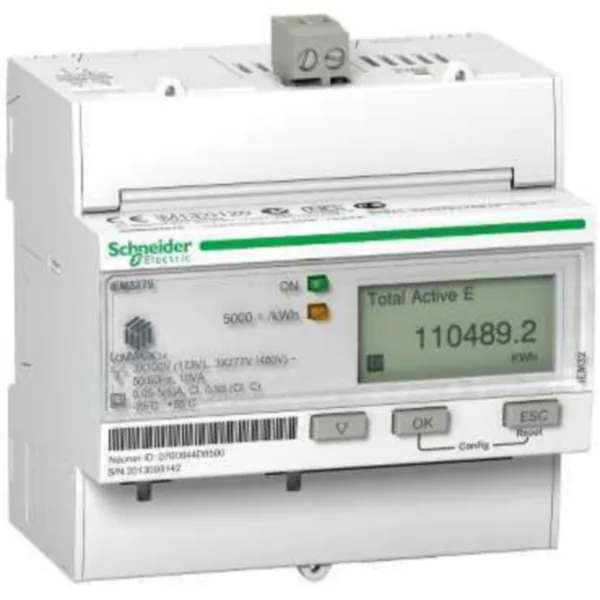 Energiamittari DIN Schneider Electric Acti 9 IEM3275 3V X/5A LK0,5