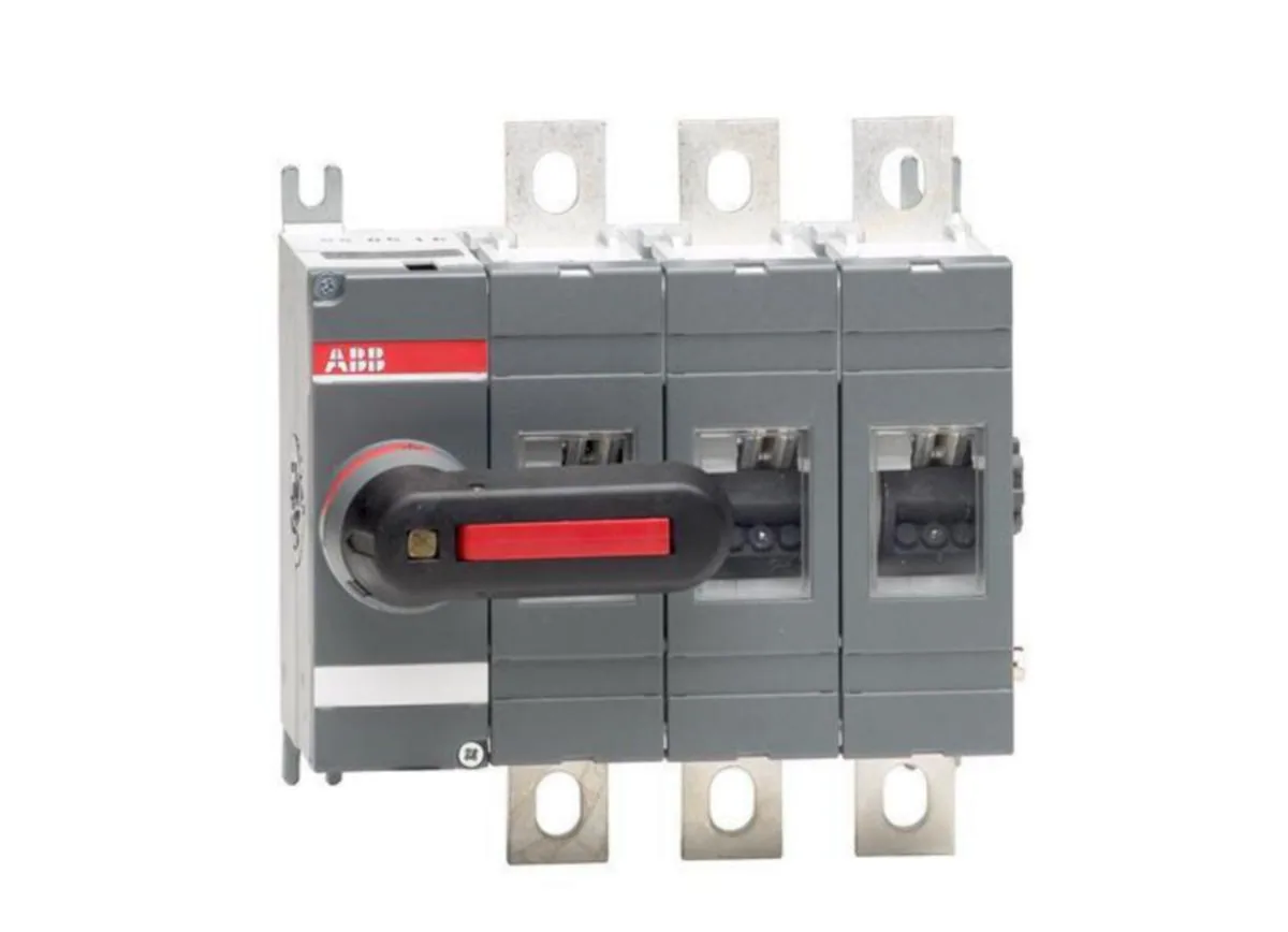 Kuormankytkin vääntö ABB 3-napainen AC-22A 3-NAP. 200A 690V – musta