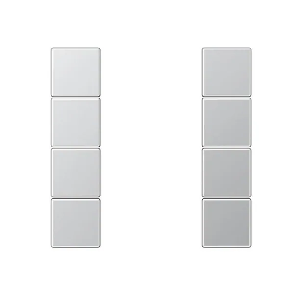 Painike KNX Ensto Jung F50 VIVUT 8 VIPUA. ALUMIINI