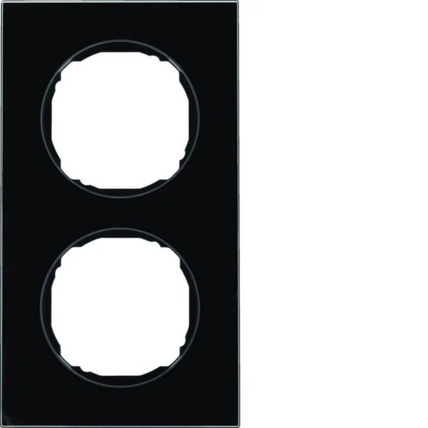 Peitelevy Hager R.3 2f. glass black